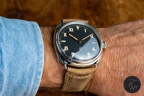 panerai 424 on wrist|Panerai california dial strap.